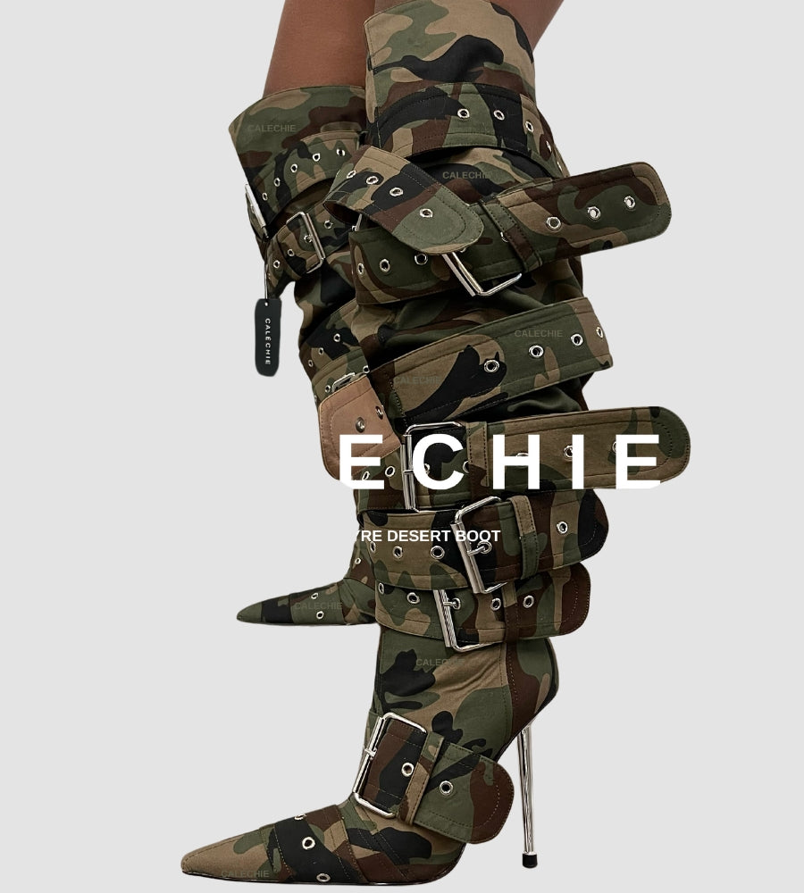 Thigh High Kyre Desert Boot - Sample Sale