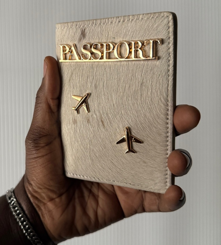 Genuine Cowhide Passport Case