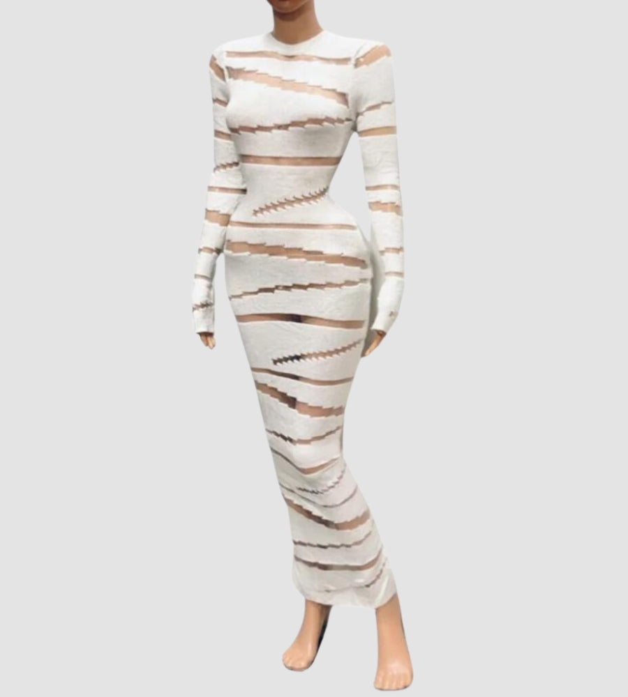 Illusion Knit Maxi - Sample Sale