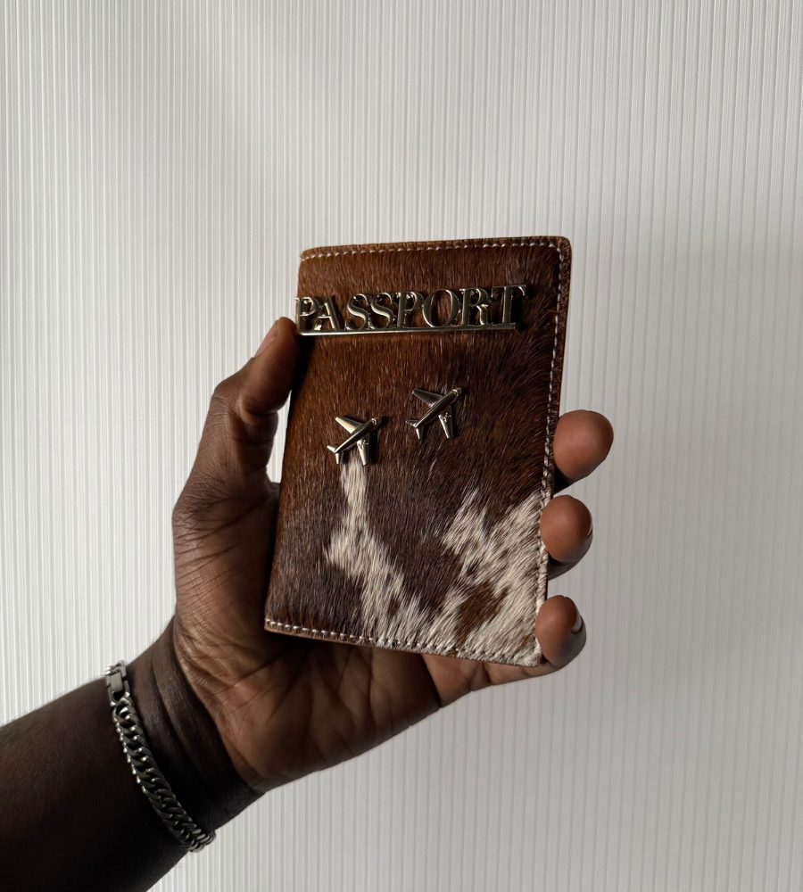 Genuine Cowhide Passport Case
