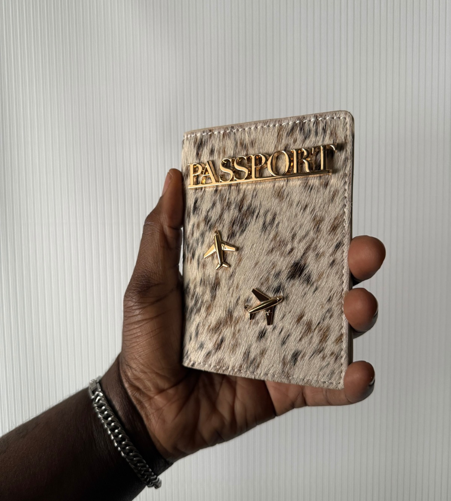 Genuine Cowhide Passport Case