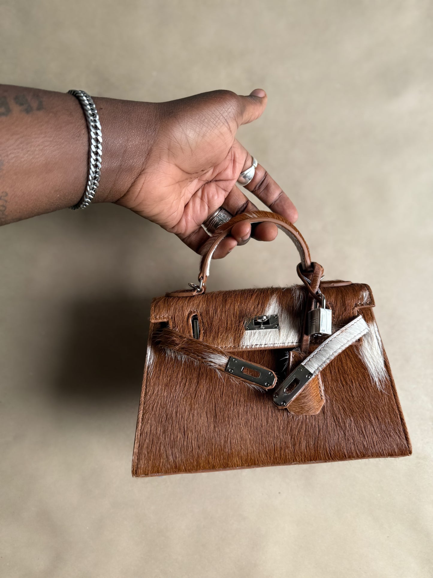 RARE Honey & Cream Custom Hide Mini