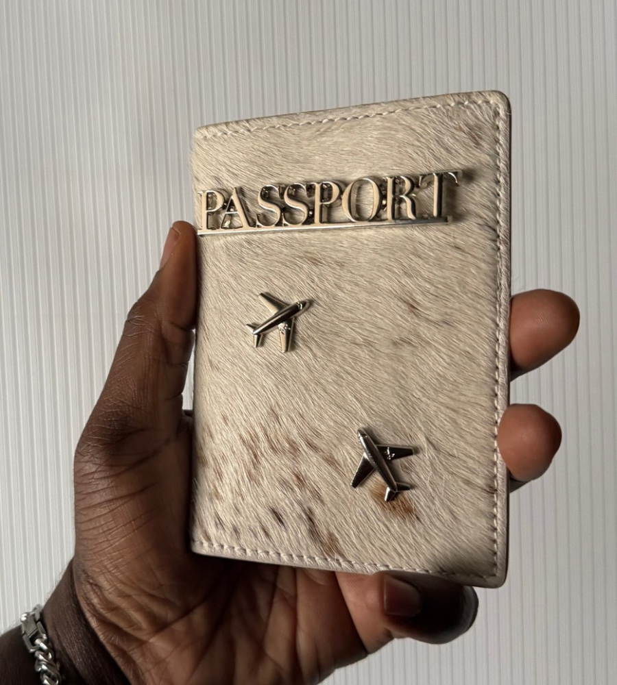 Genuine Cowhide Passport Case
