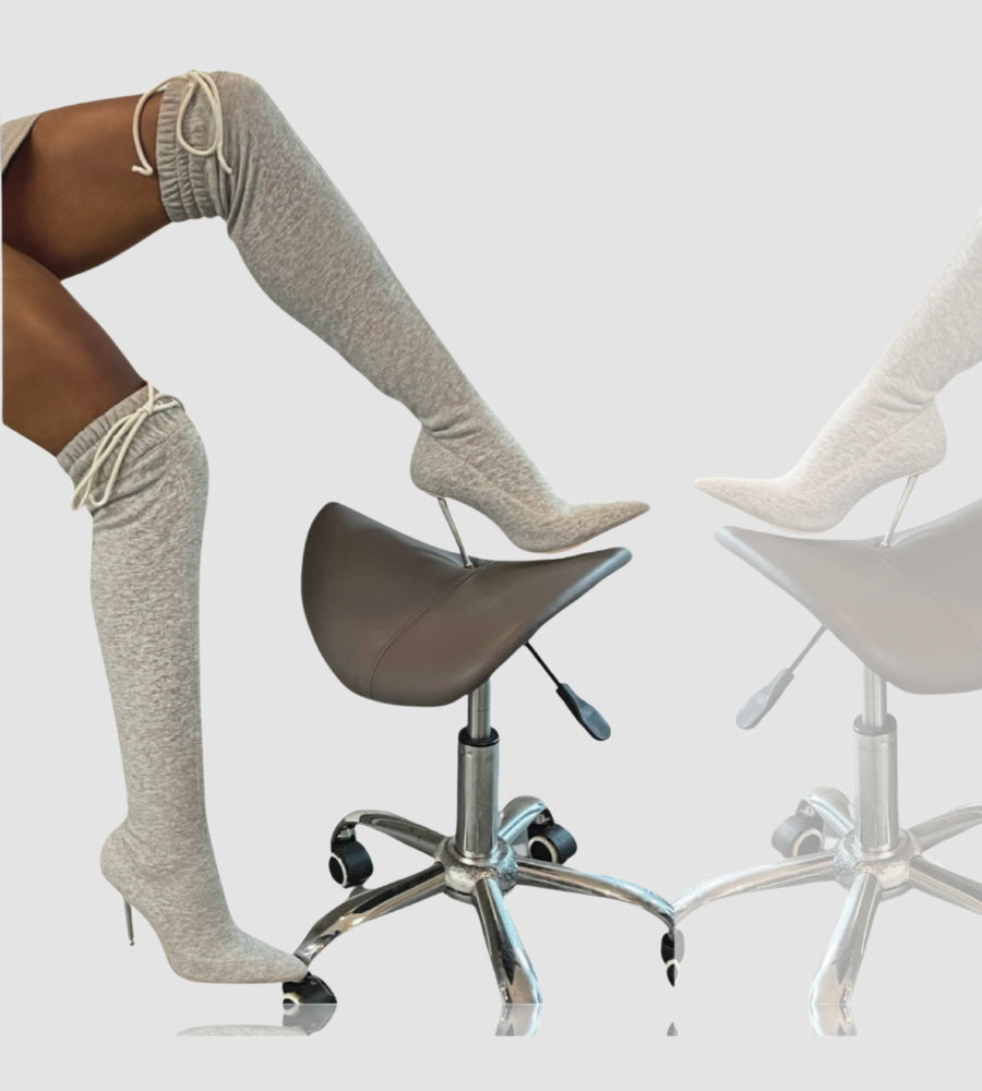 Jogger Sock Knee Boot - Sample Sale