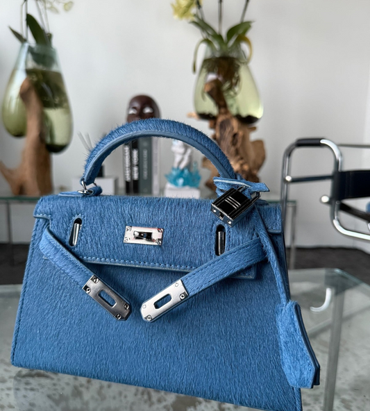 Custom Blue Hide Mini