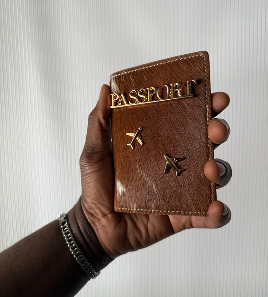 Genuine Cowhide Passport Case