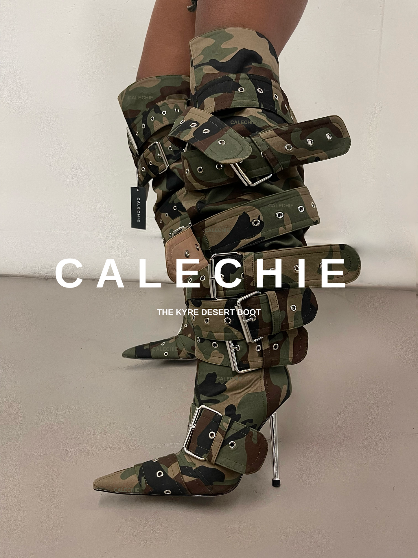 Thigh High Kyre Desert Boot - Sample Sale