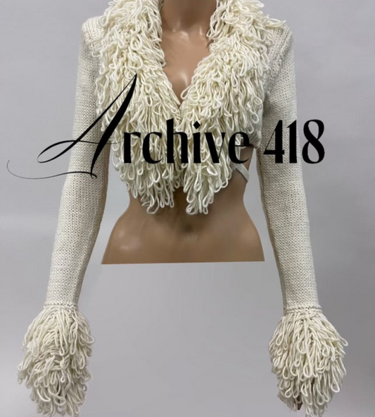 418 CROPPED CARDIGAN - Sample Sale