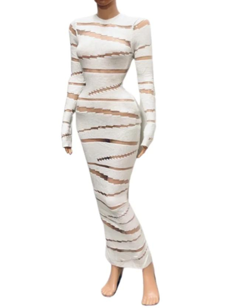 Illusion Knit Maxi - Sample Sale